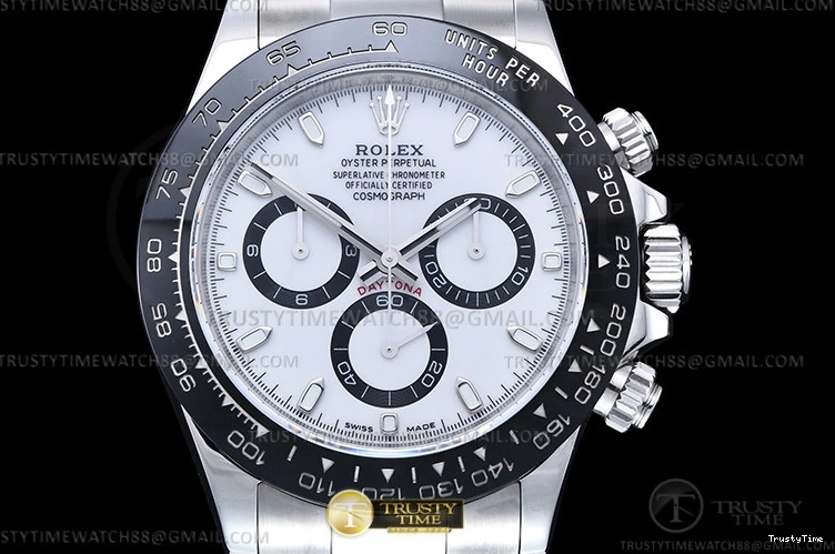 0905 Lightweight ROLDYT0436A – Daytona 116500 CER SS SS White 904L QF V3 SH 948